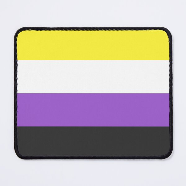 Item preview, Seamless Repeating Non-Binary Pride Flag Pattern designed and sold by LiveLoudGraphic.