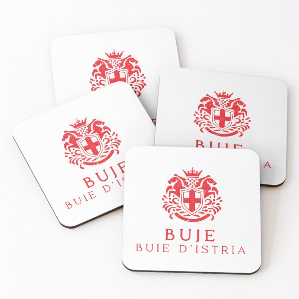 Item preview, The City Buje - Croatia 003 Red designed and sold by MC Art Studio.