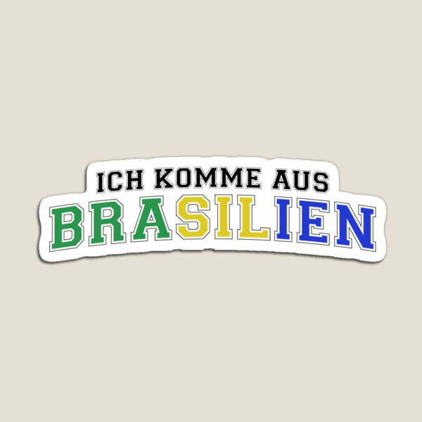 Artikel-Vorschau von Ich komme aus Brasilien – Ich komme aus Brasilien – Eu sou do Brasil, designt und verkauft von buy-on-demand.
