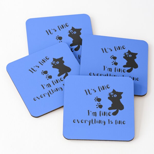 Item preview, It's fine i'm fine everything is fine designed and sold by Hoffman-Design.