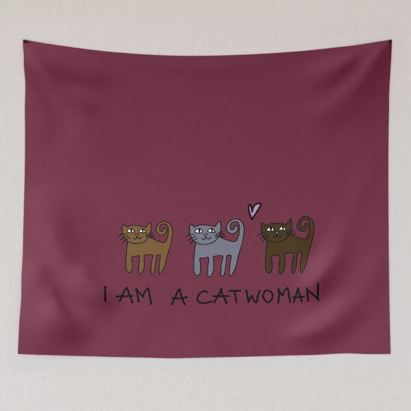 Item preview, I am a catwoman designed and sold by weedstamps.
