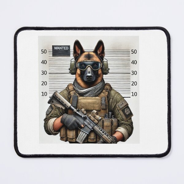 Item preview, Tactical Dog designed and sold by RAWLIFEGRAPHIC.