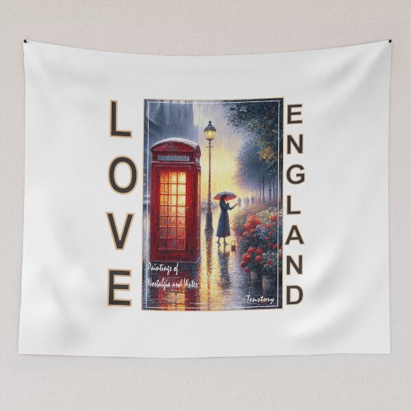 Item preview, LOVE ENGLAND  designed and sold by tenstoriesshop.