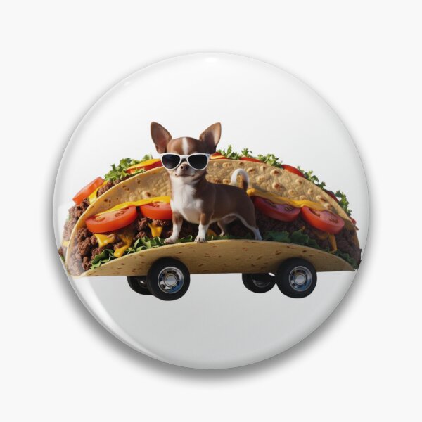 Item preview, Chihuahua in a Taco Mobile – Crazy and Fun Design designed and sold by StormArte.