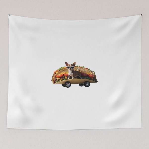 Item preview, Chihuahua in a Taco Mobile – Crazy and Fun Design designed and sold by StormArte.