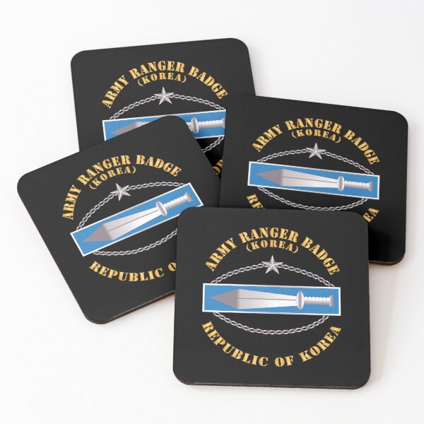 Item preview, ROK Korean Army Ranger Badge w Txt X 300 designed and sold by Military Insignia Products.