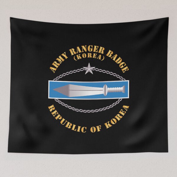 Item preview, ROK Korean Army Ranger Badge w Txt X 300 designed and sold by Military Insignia Products.
