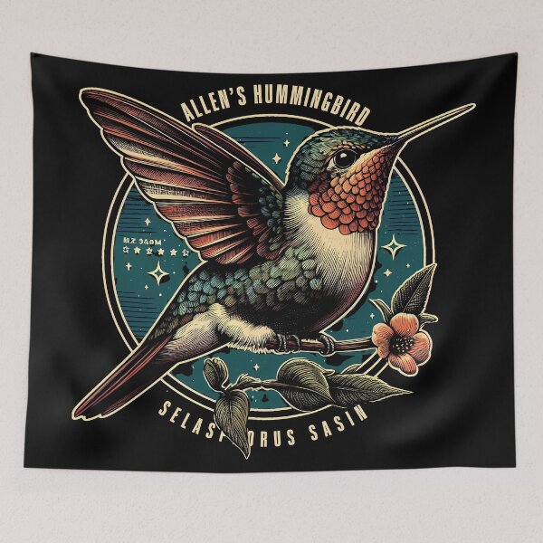 Item preview, Allen's Hummingbird designed and sold by theAVIARY7.