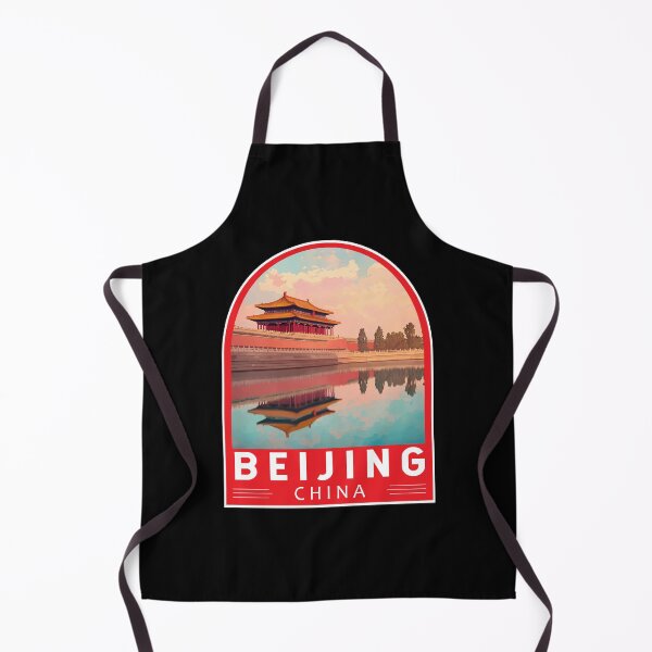 Item preview, Beijing China Travel Art Emblem designed and sold by KrisSidDesigns.
