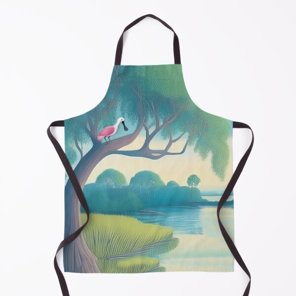 Item preview, Roseate Spoonbill on a Live Oak designed and sold by AquarinaFL.