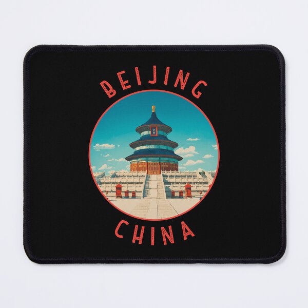 Item preview, Beijing China Retro Distressed Circle designed and sold by KrisSidDesigns.