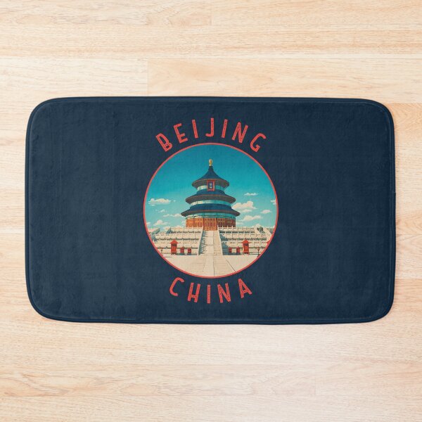 Item preview, Beijing China Retro Distressed Circle designed and sold by KrisSidDesigns.
