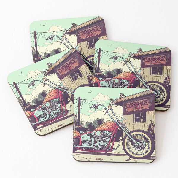 Item preview, Ride Stories – Vintage Motorcycle Postcard Series #22 designed and sold by SteadyRolling.