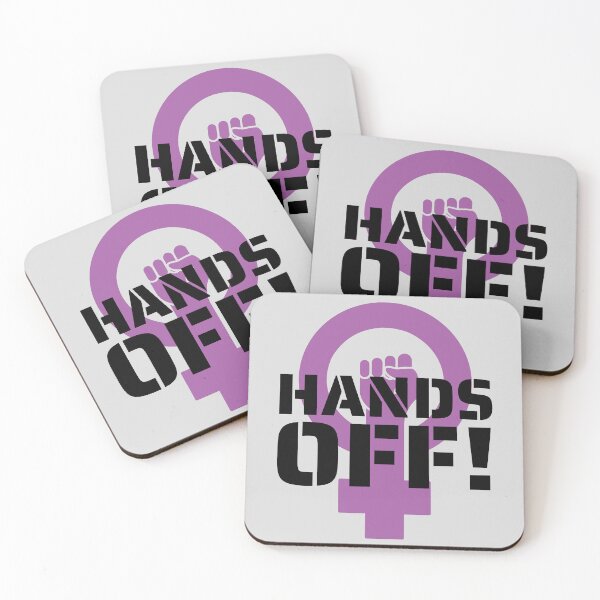 Item preview, Hands Off Protest  designed and sold by Zeemazoo.