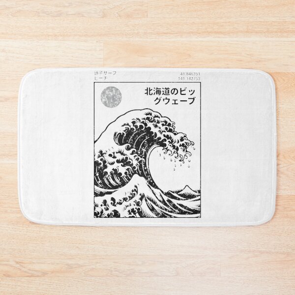 Item preview, Japanese style sea waves designed and sold by TunwaBl3.