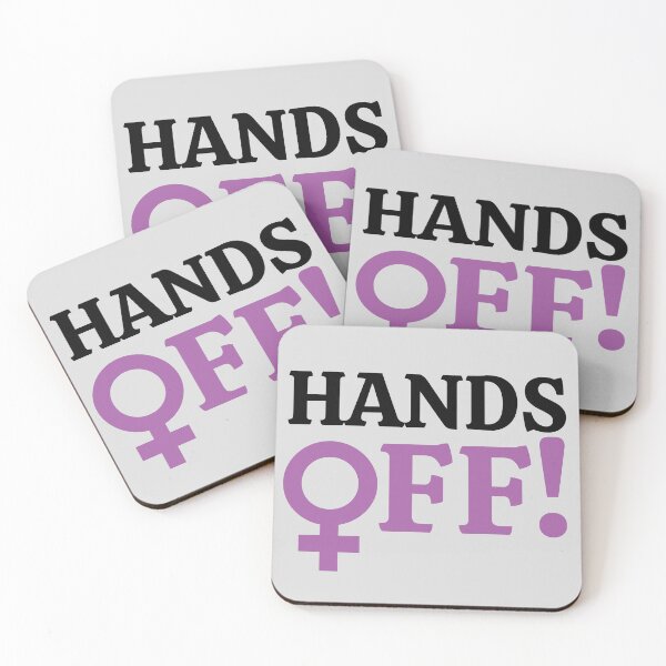 Item preview, Hands Off Protest  designed and sold by Zeemazoo.