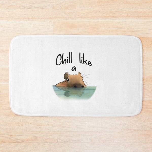 Item preview, Chill Like a Capybara – Funny Relaxation Design designed and sold by ToSaDesigns24.