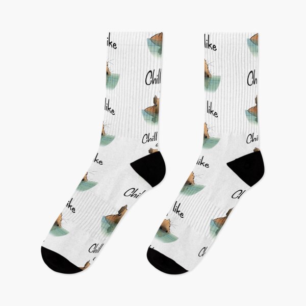 Item preview, Chill Like a Capybara – Funny Relaxation Design designed and sold by ToSaDesigns24.