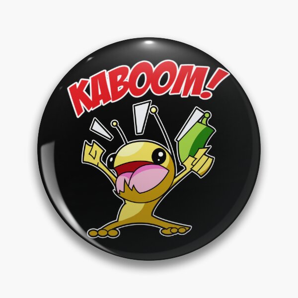 Item preview, Alien Hominid Kaboom! Logo designed and sold by KumosBrand.