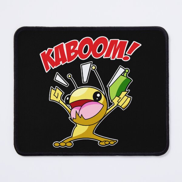 Item preview, Alien Hominid Kaboom! Logo designed and sold by KumosBrand.