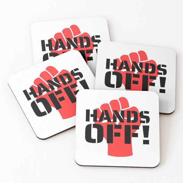 Item preview, Hands Off Protest  designed and sold by Zeemazoo.