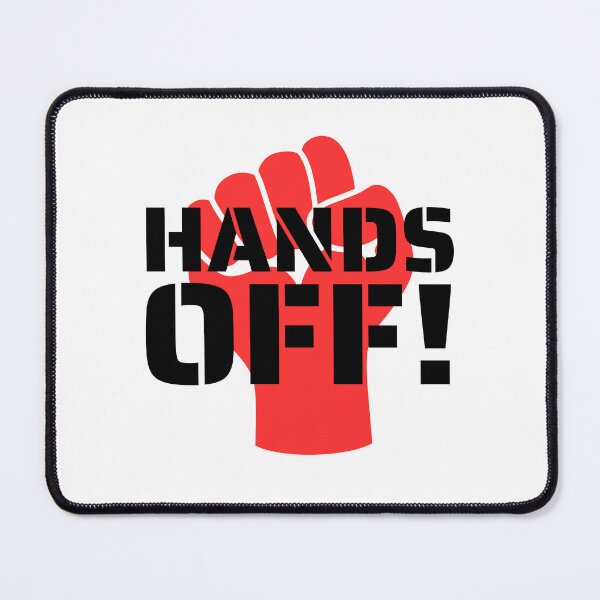 Item preview, Hands Off Protest designed and sold by Zeemazoo.