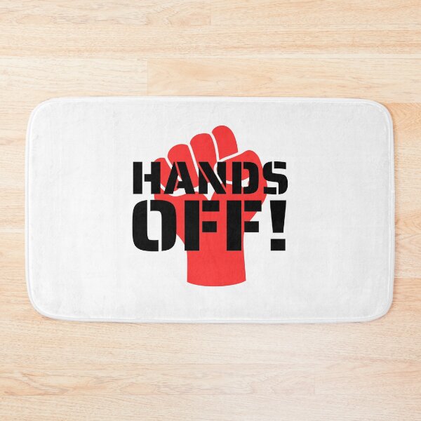Item preview, Hands Off Protest  designed and sold by Zeemazoo.
