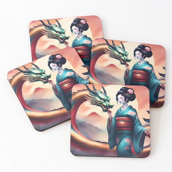 Item preview, Japan geisha gragon                                                 designed and sold by Paradise-Vibes.