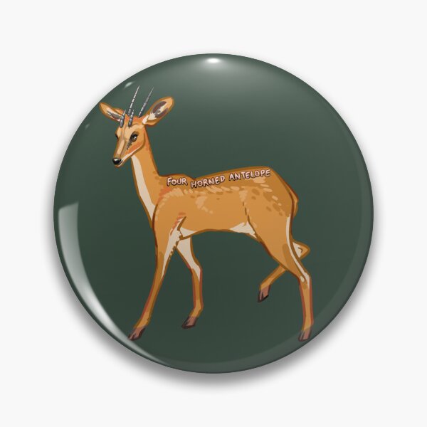 Item preview, Animalia! Four Horned Antelope designed and sold by Jackie Bonnema.