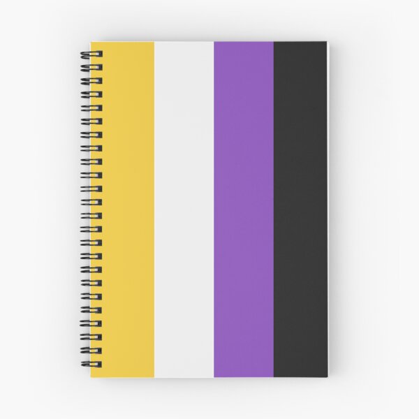 Item preview, Vertical Repeating Non-Binary Pride Flag Pattern designed and sold by LiveLoudGraphic.