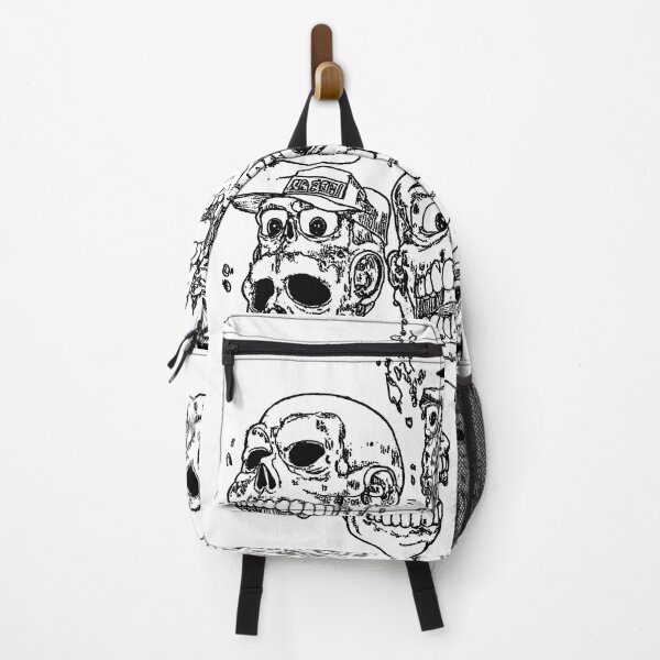 Item preview, Crazy cute funny faces and skulls in japan style manga anime ink drawing designed and sold by VonKalt.