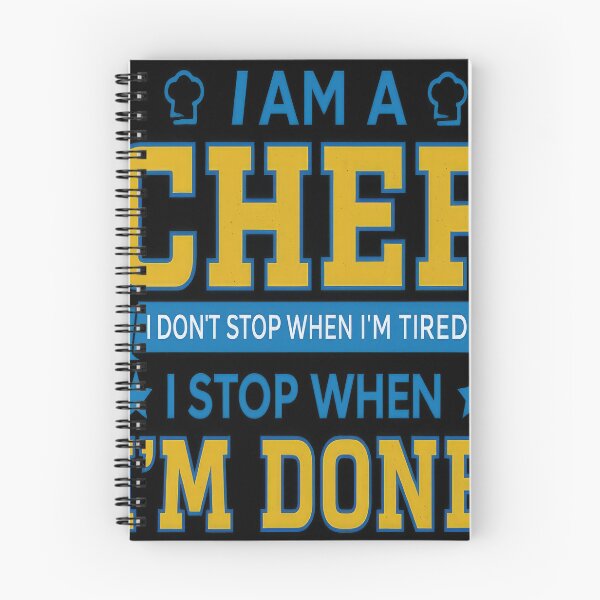 Item preview, I Am A Chef – Motivational Cooking Quote Design designed and sold by Andrew Lomax.