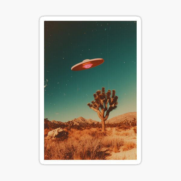 Item preview, Joshua Tree UFO designed and sold by Cali West.