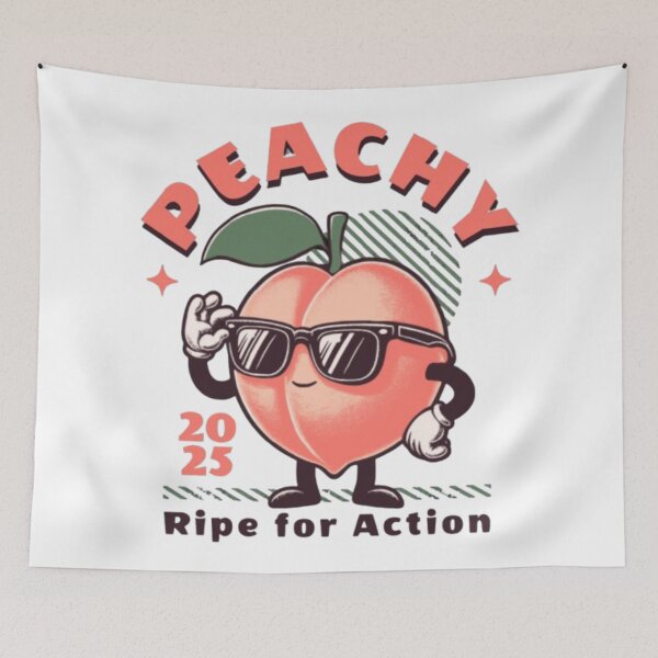 Item preview, Peachy ripe for action designed and sold by KolinBoy.