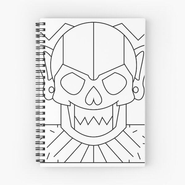 Item preview, Geometric skull mask with angular details and striking patterns designed and sold by estebansequeira.