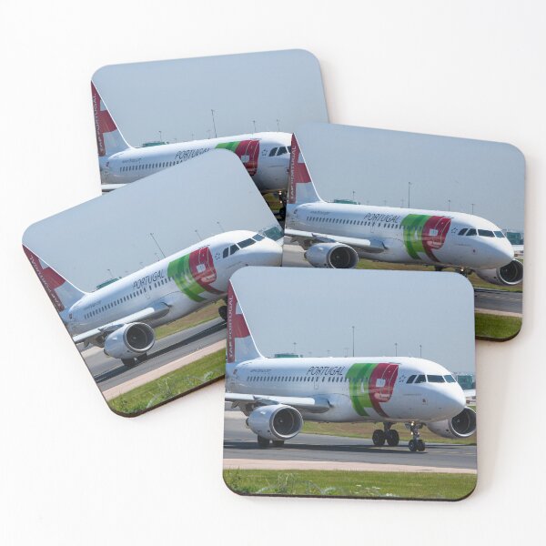 Item preview, Airbus A320 of TAP Portugal taxiing for departure at Manchester Airport designed and sold by Captain747.