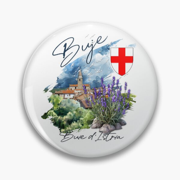Item preview, The City Buje - Croatia 006 designed and sold by MC Art Studio.