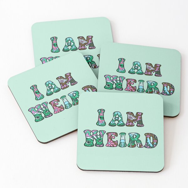 Item preview, I am weird - mint designed and sold by Milcat.