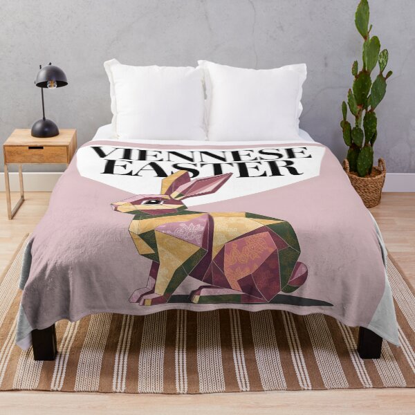 Item preview, Elegant Viennese Easter Rabbit Geometric Art T-Shirt designed and sold by AnnDesignStudio.