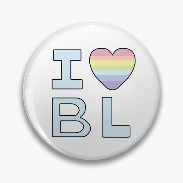 Item preview, I love BL rainbow heart designed and sold by MahouBoyStudios.
