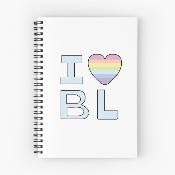 Item preview, I love BL rainbow heart designed and sold by MahouBoyStudios.