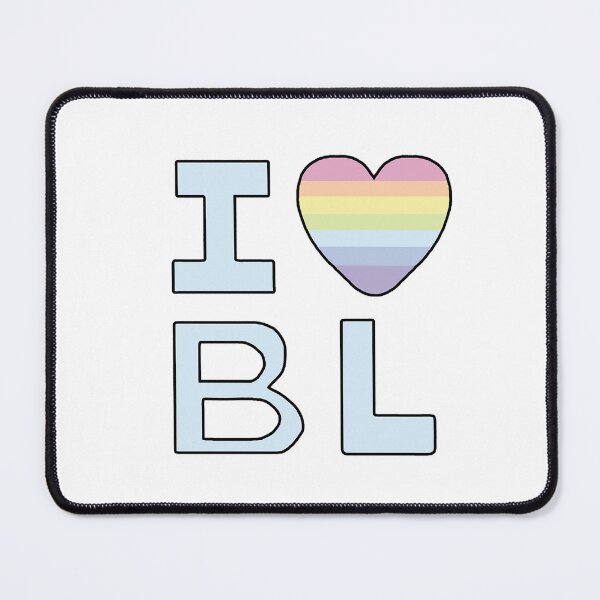 Item preview, I love BL rainbow heart designed and sold by MahouBoyStudios.