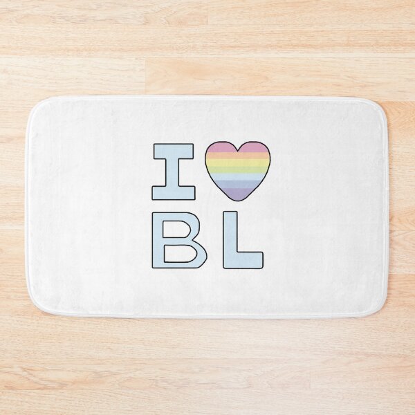 Item preview, I love BL rainbow heart designed and sold by MahouBoyStudios.