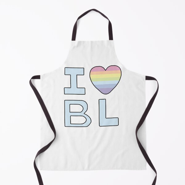 Item preview, I love BL rainbow heart designed and sold by MahouBoyStudios.