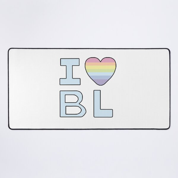 Item preview, I love BL rainbow heart designed and sold by MahouBoyStudios.