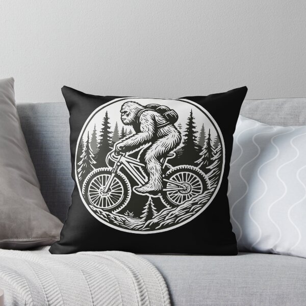 Item preview, Bike Adventure Bigfoot Mountain Bike Forest designed and sold by LuminOrb.
