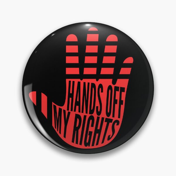 Item preview, Hands Off Protest  designed and sold by Zeemazoo.