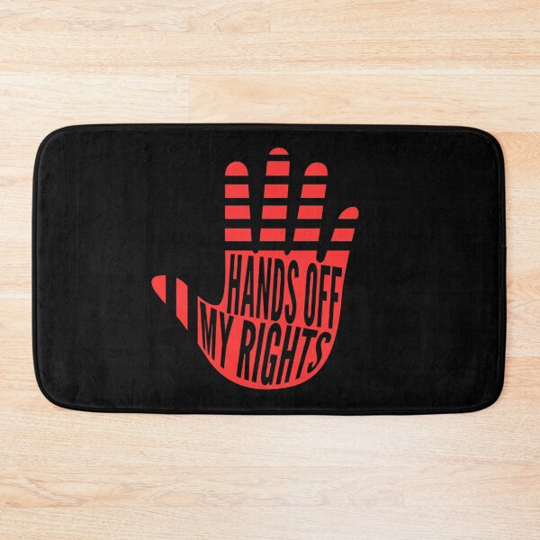 Item preview, Hands Off Protest  designed and sold by Zeemazoo.