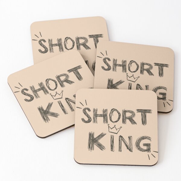 Item preview, Beige Short King Scribble designed and sold by PlumTreeDesign.