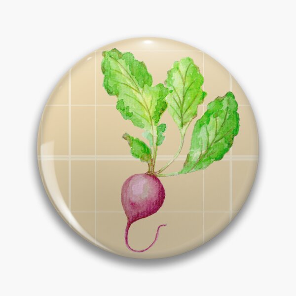 Item preview, My Vegetables print - Watercolor radish designed and sold by ThaisMelo.